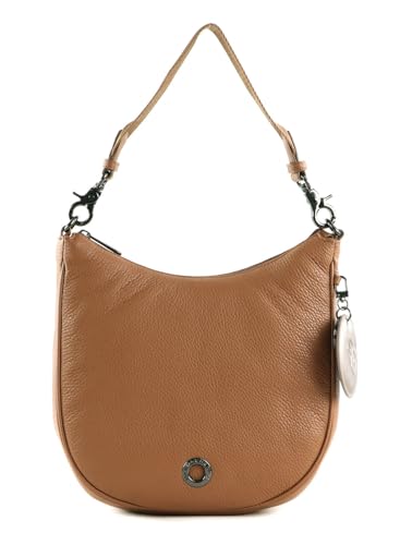 Mandarina Duck Damen Mellow Leather Schultertasche, Indian Tan, 26x28x9,5 (L x H W) EU von Mandarina Duck