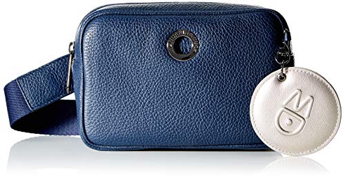 Mandarina Duck Damen Mellow Leather Handtasche, Dress Blue von Mandarina Duck