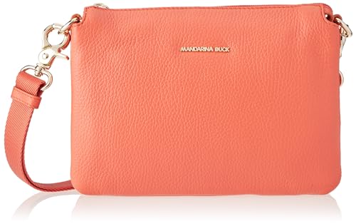 Mandarina Duck Damen Mellow Leather Pochette, Candy Pink von Mandarina Duck