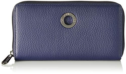 Mandarina Duck Damen Mellow Leather P10FZP61 Geldbörse, Dress Blue, 19x10,5x2 (L x H x W) von Mandarina Duck