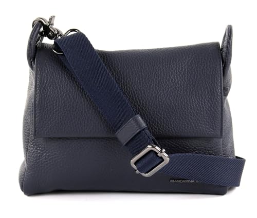 Mandarina Duck Schultertasche Blau (Dress Blue) Mellow Leder P10fzt93 23 x 18 x 3 (L x H x B) von Mandarina Duck