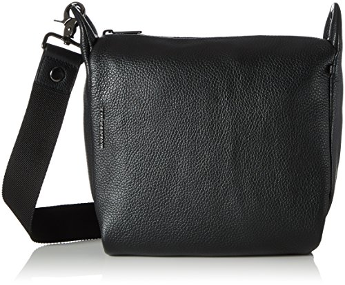 Mandarina Duck Schultertasche Schwarz (Schwarz) Mellow Leather P2fzt52 24 x 24 x 10 cm (L x H x B) von Mandarina Duck