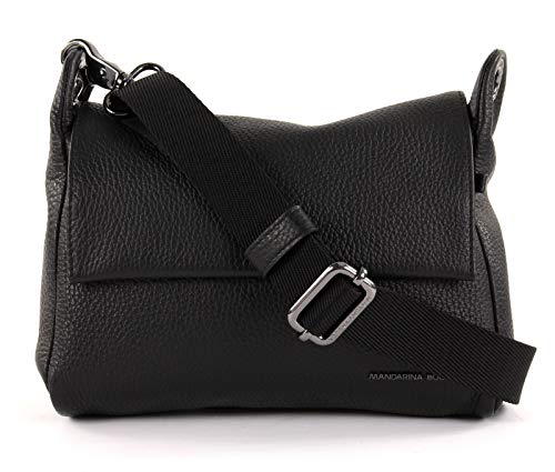 Mandarina Duck Schultertasche Schwarz (Schwarz) Mellow Leather P10fzt93 23 x 18 x 3 (L x H x B) von Mandarina Duck