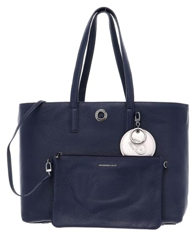 Mandarina Duck Damen Mellow Leather, Blau (Dress Blue), 36x27x15 (L x H x W) von Mandarina Duck