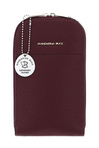 Mandarina Duck Damen Mellow Vertikal Holder Leather VERTCAL Halter, Windsor Wine von Mandarina Duck