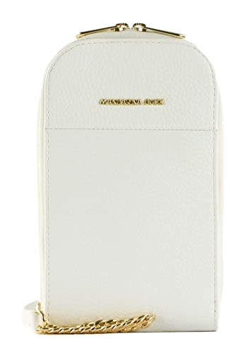 Mandarina Duck Damen Mellow Leather Vertical Holder, Optical White von Mandarina Duck