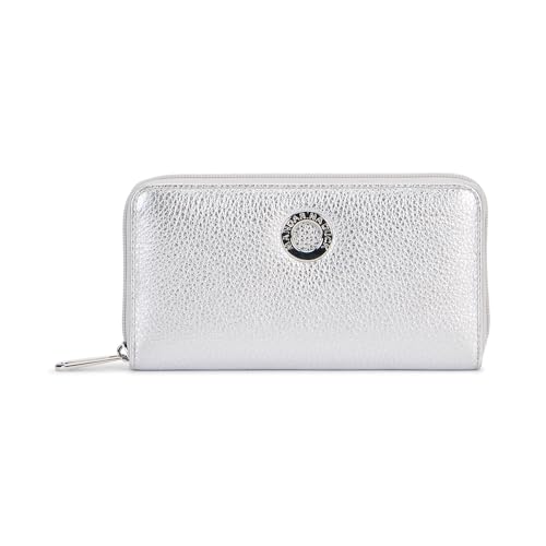 Mandarina Duck Damen Mellow Metal Wallet Reisezubehör-Brieftasche, Silber Mandarina Duck Damen Mellow Metal Wallet Reisezubehör-Brieftasche, Silber von Mandarina Duck