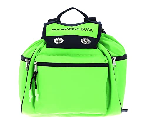 Mandarina Duck Damen Utility Rucksack, Fluo Green von Mandarina Duck