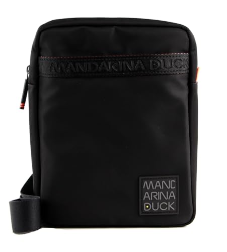 Mandarina Duck Unisex Warrior P10CXM06 Handtasche, schwarz, 21,5x28x5,5 (L x H x W) von Mandarina Duck