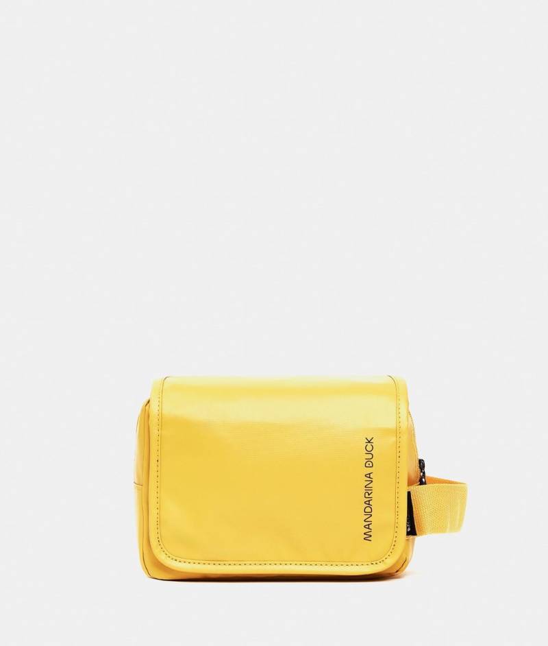 Mandarina Duck - ECO COATED Kulturbeutel Eco Coated Necessaire Duck Yellow Gelb von Mandarina Duck
