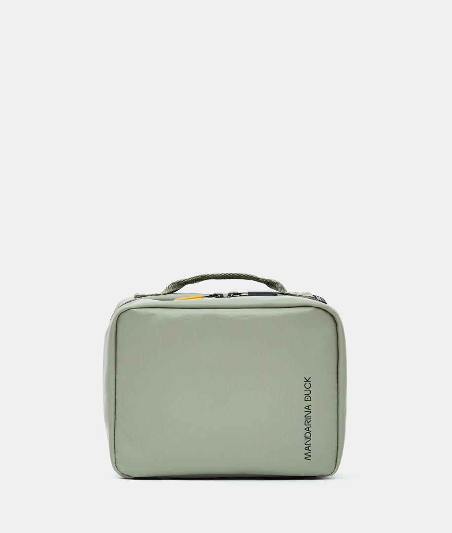 Mandarina Duck - ECO COATED Kulturbeutel Eco Coated Necessaire Mud 399 mud von Mandarina Duck