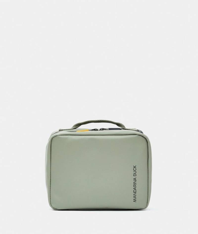 Mandarina Duck - ECO COATED Kulturbeutel Eco Coated Necessaire Mud 399 mud von Mandarina Duck