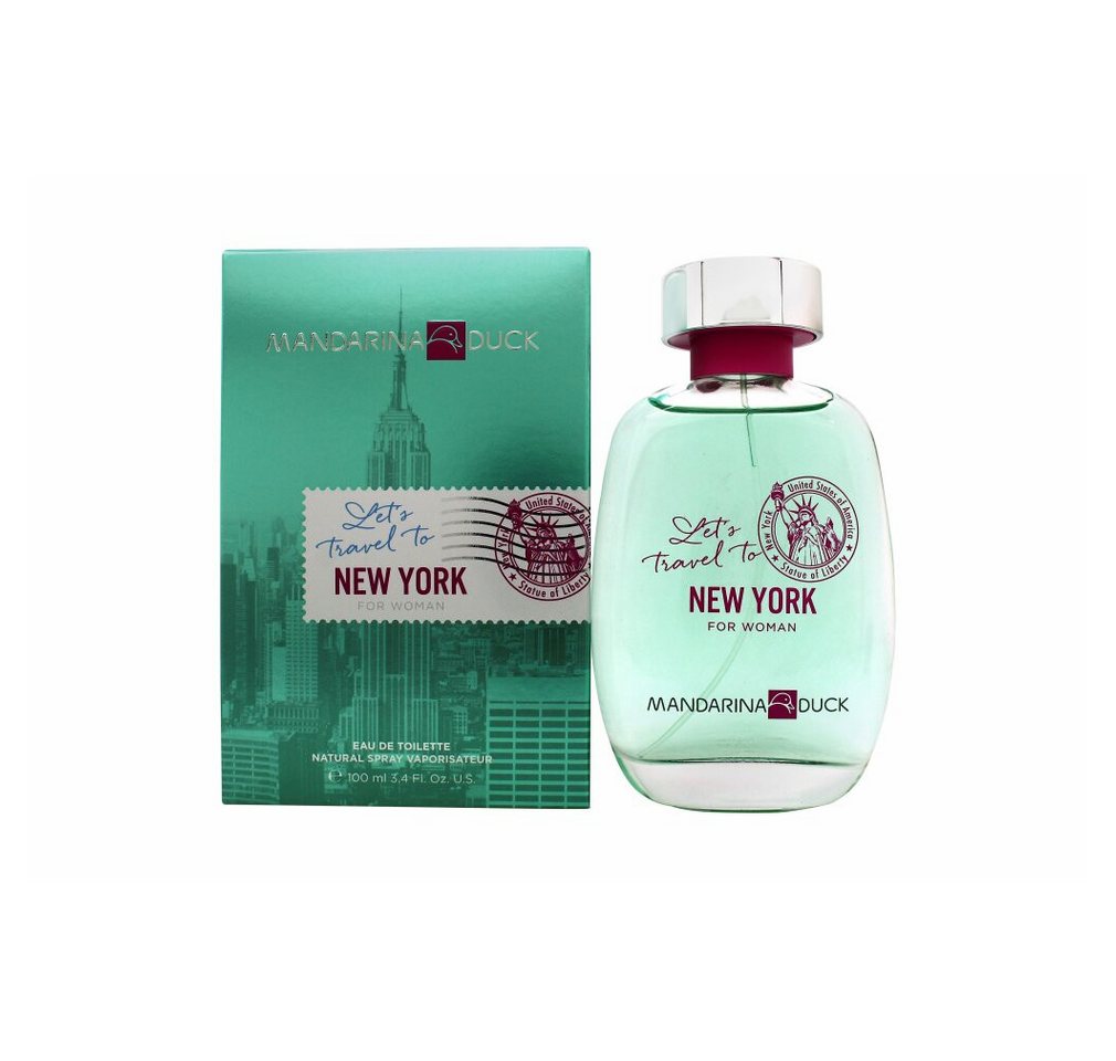 Mandarina Duck Eau de Toilette Let's Travel To New York For Woman EdT 100ml Spray von Mandarina Duck