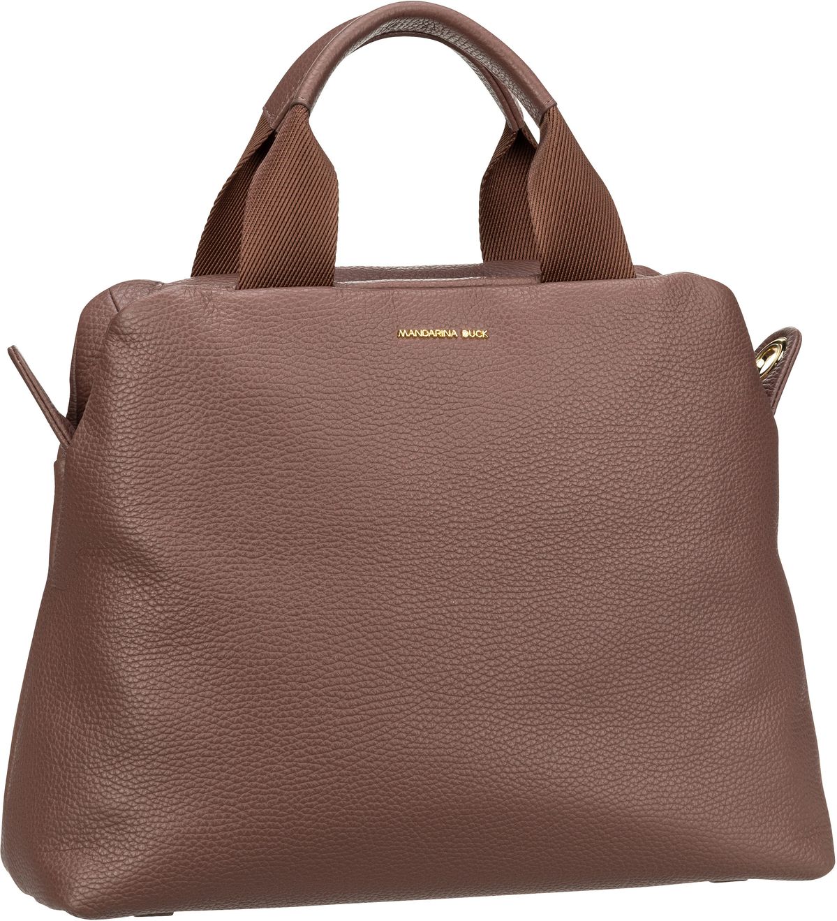 Mandarina Duck Mellow Leather Bauletto FZT20  in Braun (15.5 Liter), Handtasche von Mandarina Duck