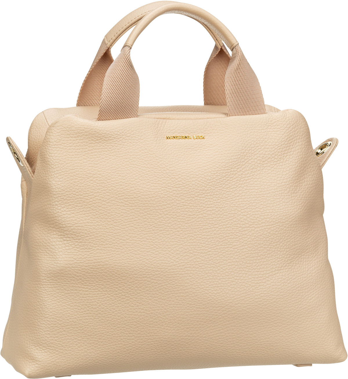 Mandarina Duck Mellow Leather Bauletto FZT20  in Beige (15.5 Liter), Handtasche von Mandarina Duck