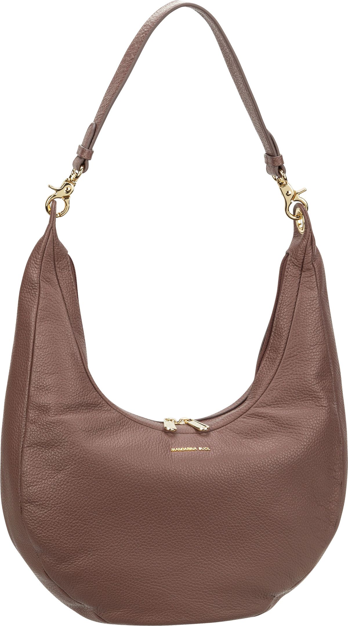 Mandarina Duck Mellow Leather Bucket Hobo FZT90  in Braun (10 Liter), Handtasche von Mandarina Duck