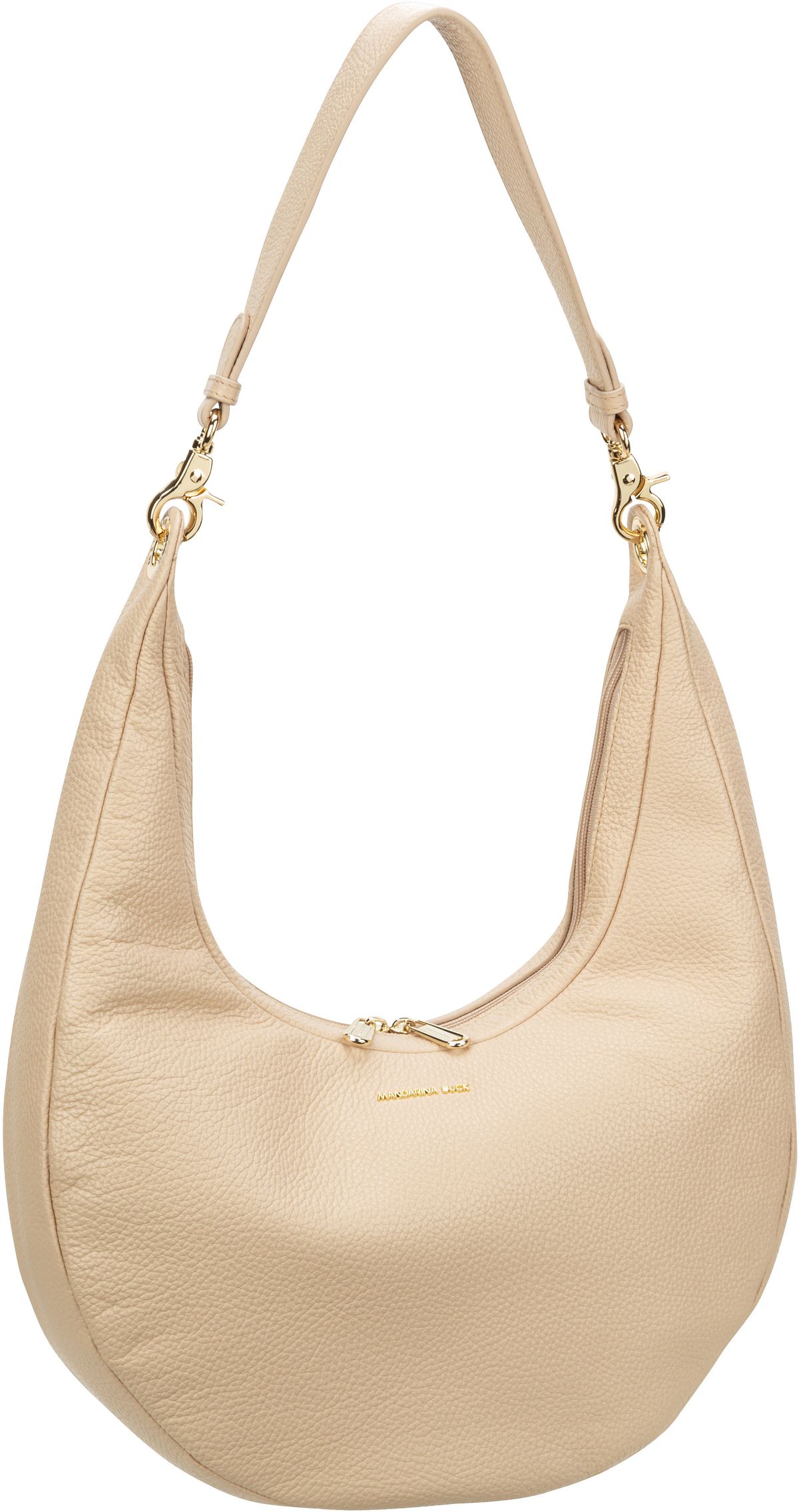 Mandarina Duck Mellow Leather Bucket Hobo FZT90  in Beige (10 Liter), Handtasche von Mandarina Duck