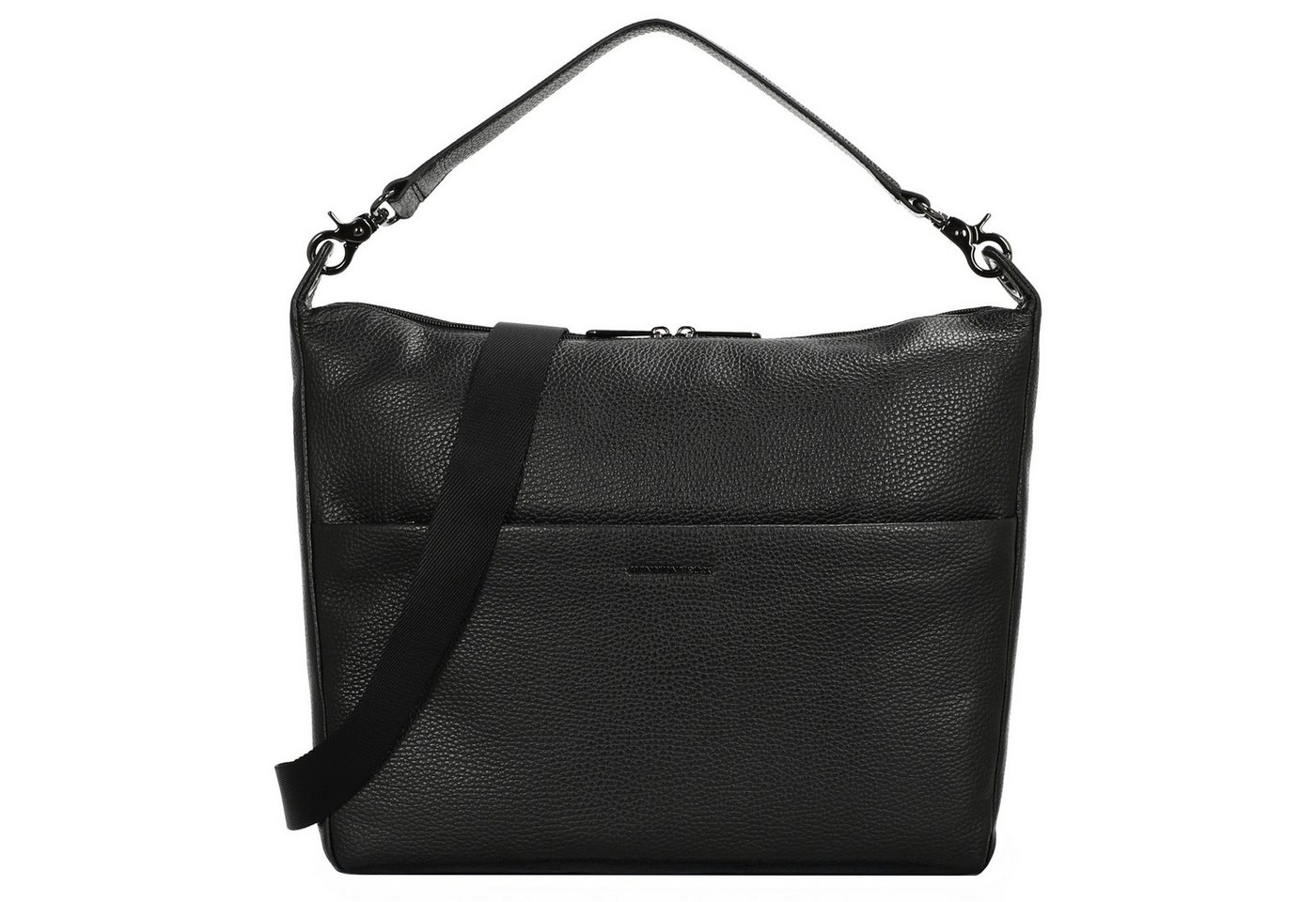 Mandarina Duck Handtasche Mellow Leather Hobo - Schultertasche 33 cm (nero) von Mandarina Duck