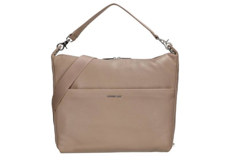 Mandarina Duck Handtasche Mellow Leather Hobo - Schultertasche 33 cm (warm taupe) von Mandarina Duck