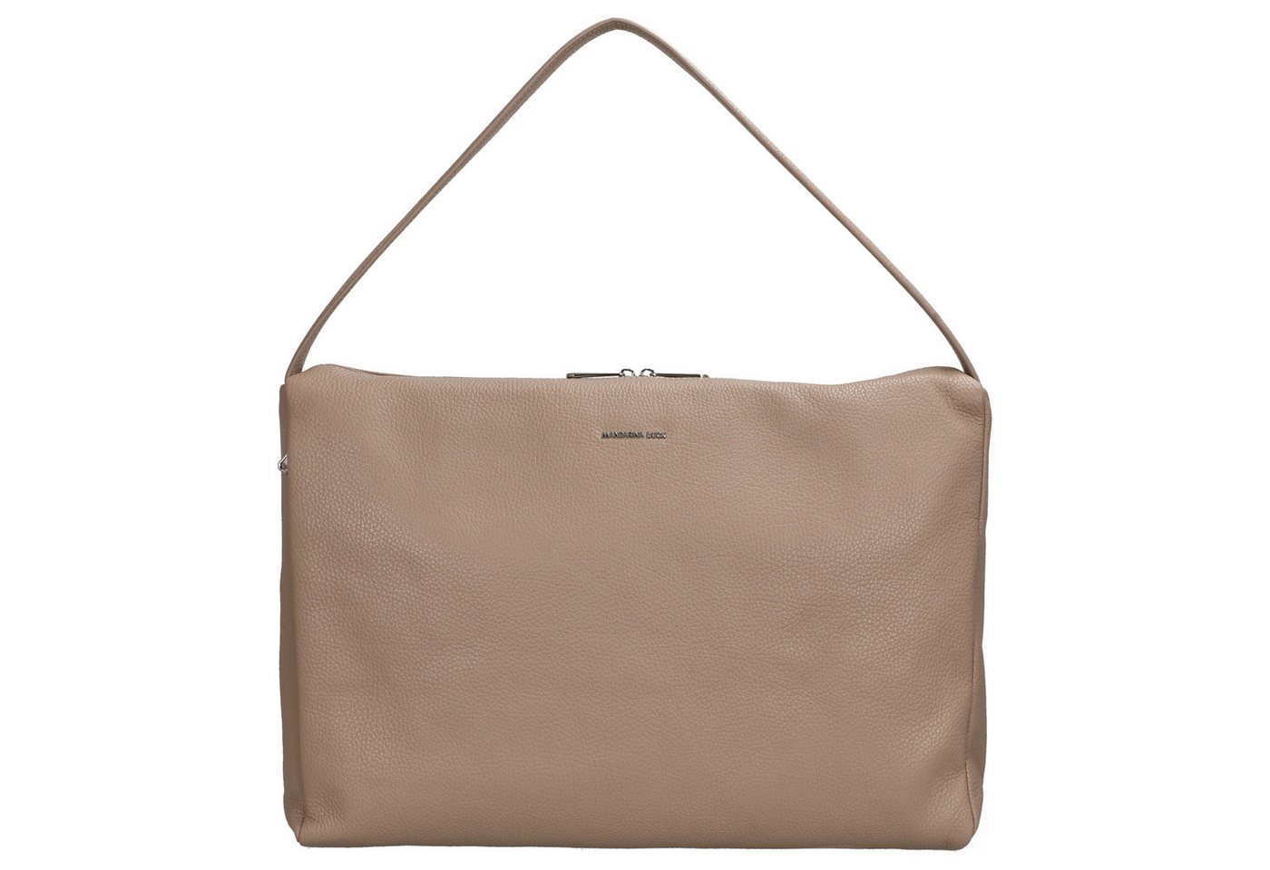 Mandarina Duck Handtasche Mellow Leather Hobo - Schultertasche 42 cm (warm taupe) von Mandarina Duck
