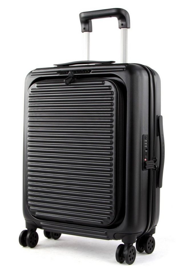 Mandarina Duck Hartschalen-Trolley Cabin Trolley With Front Pocket, 4 Rollen von Mandarina Duck