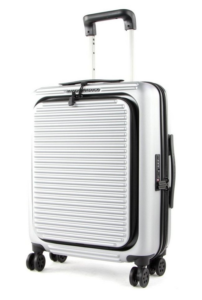 Mandarina Duck Hartschalen-Trolley Cabin Trolley With Front Pocket, 4 Rollen von Mandarina Duck