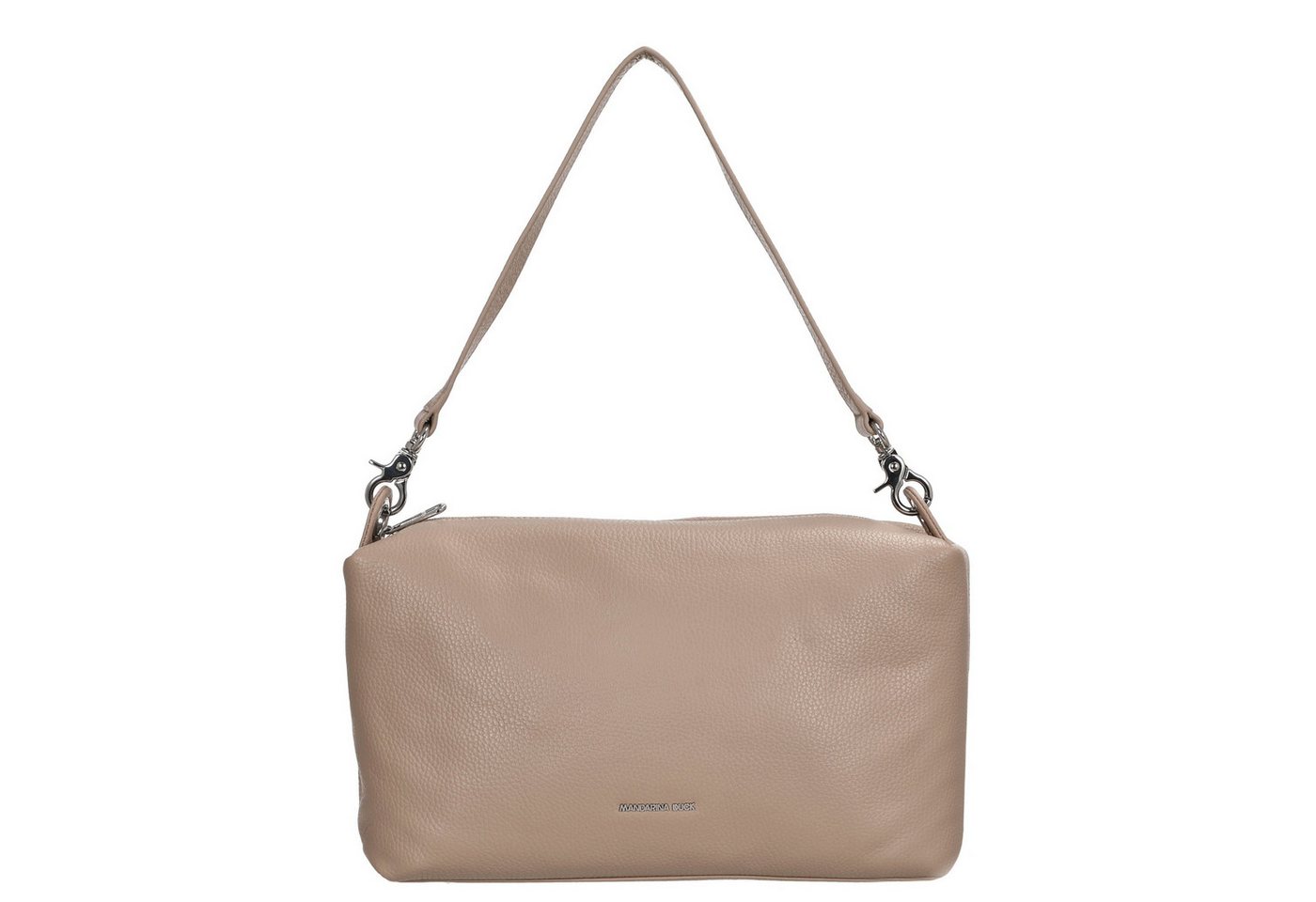 Mandarina Duck Henkeltasche Mellow Leather Hobo - Schultertasche 30 cm (warm taupe) von Mandarina Duck