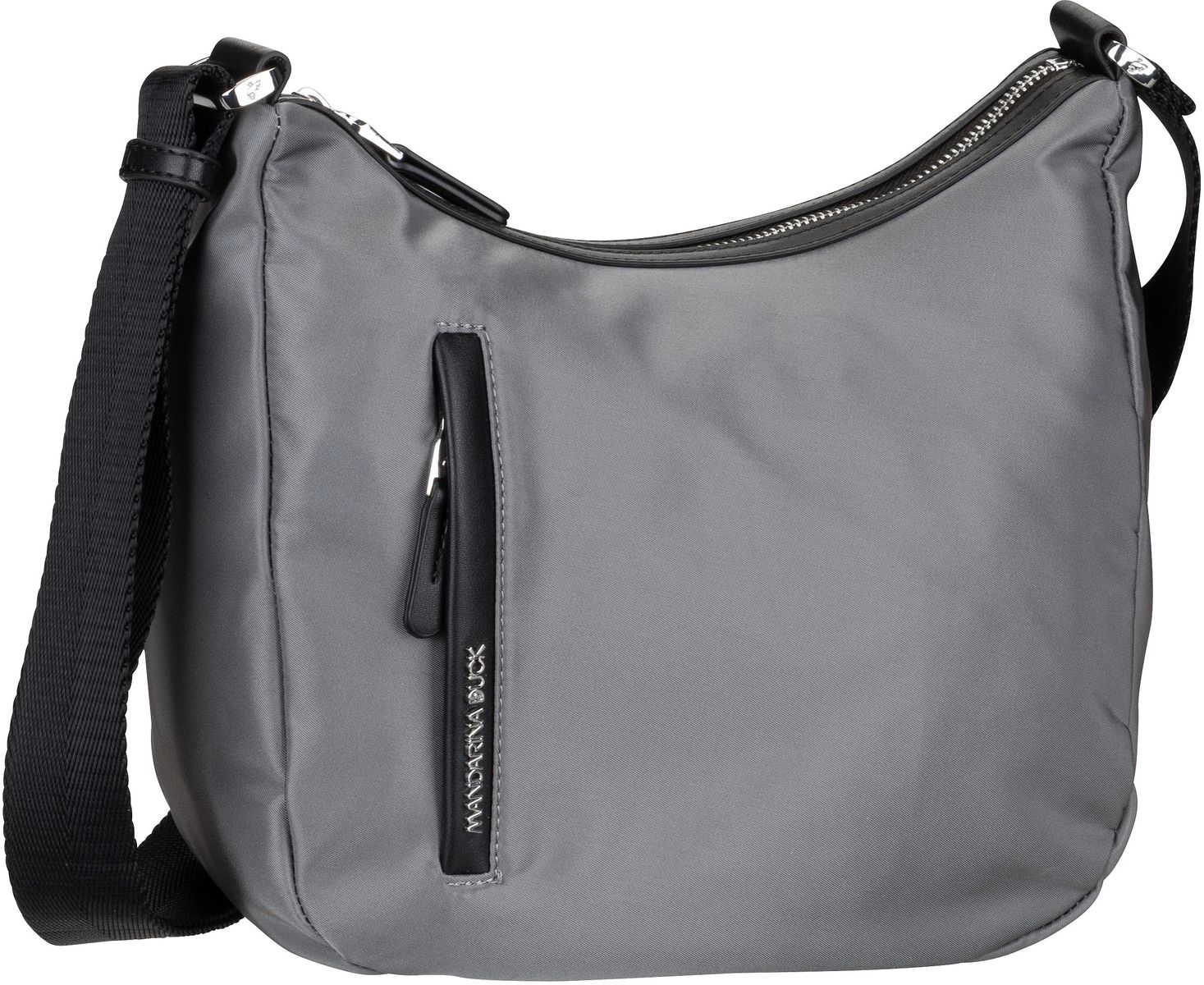 Mandarina Duck Hunter Medium Hobo VCT40  in Grau (6 Liter), Umhängetasche von Mandarina Duck