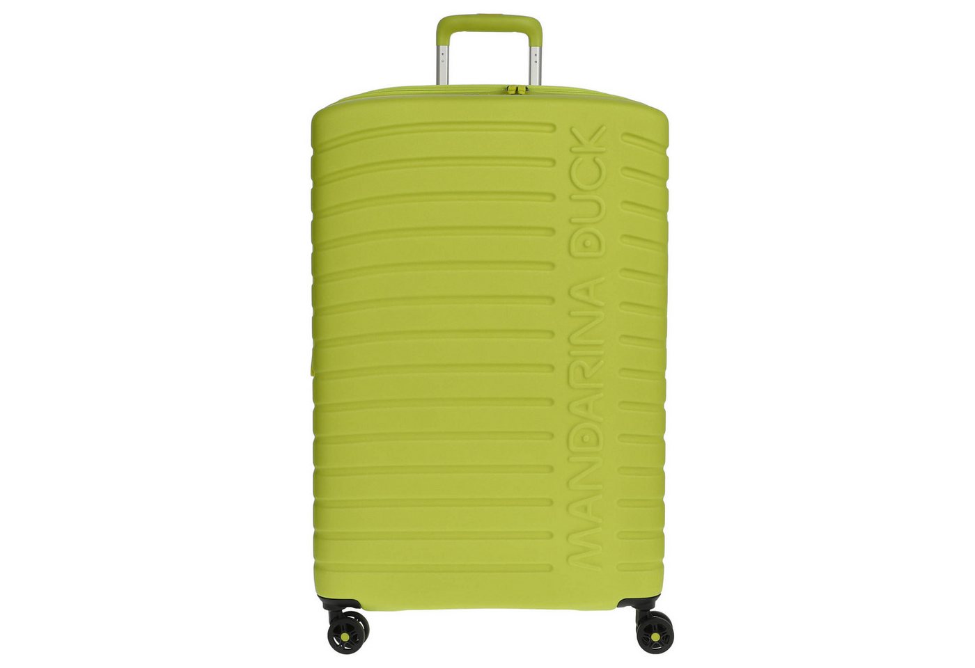 Mandarina Duck Koffer Flyduck - 4-Rollen-Trolley 75 cm erw. (bergamotto), 4 Rollen Rollen von Mandarina Duck