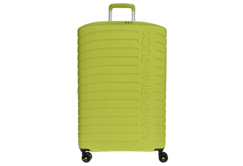 Mandarina Duck Koffer Flyduck - 4-Rollen-Trolley 75 cm erw. (bergamotto), 4 Rollen Rollen von Mandarina Duck
