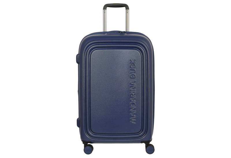 Mandarina Duck Koffer Logoduck+ - 4-Rollen-Trolley 70 cm M erw. (deep blue), 4 Rollen Rollen von Mandarina Duck