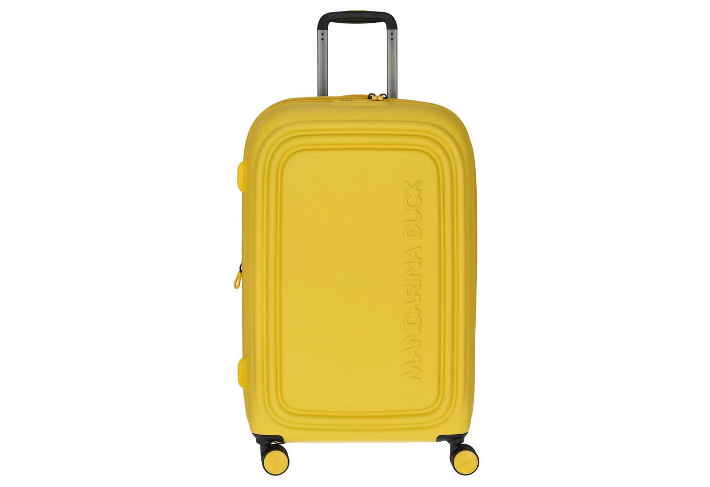 Mandarina Duck Koffer Logoduck+ - 4-Rollen-Trolley 70 cm M erw. (duck yellow), 4 Rollen Rollen von Mandarina Duck