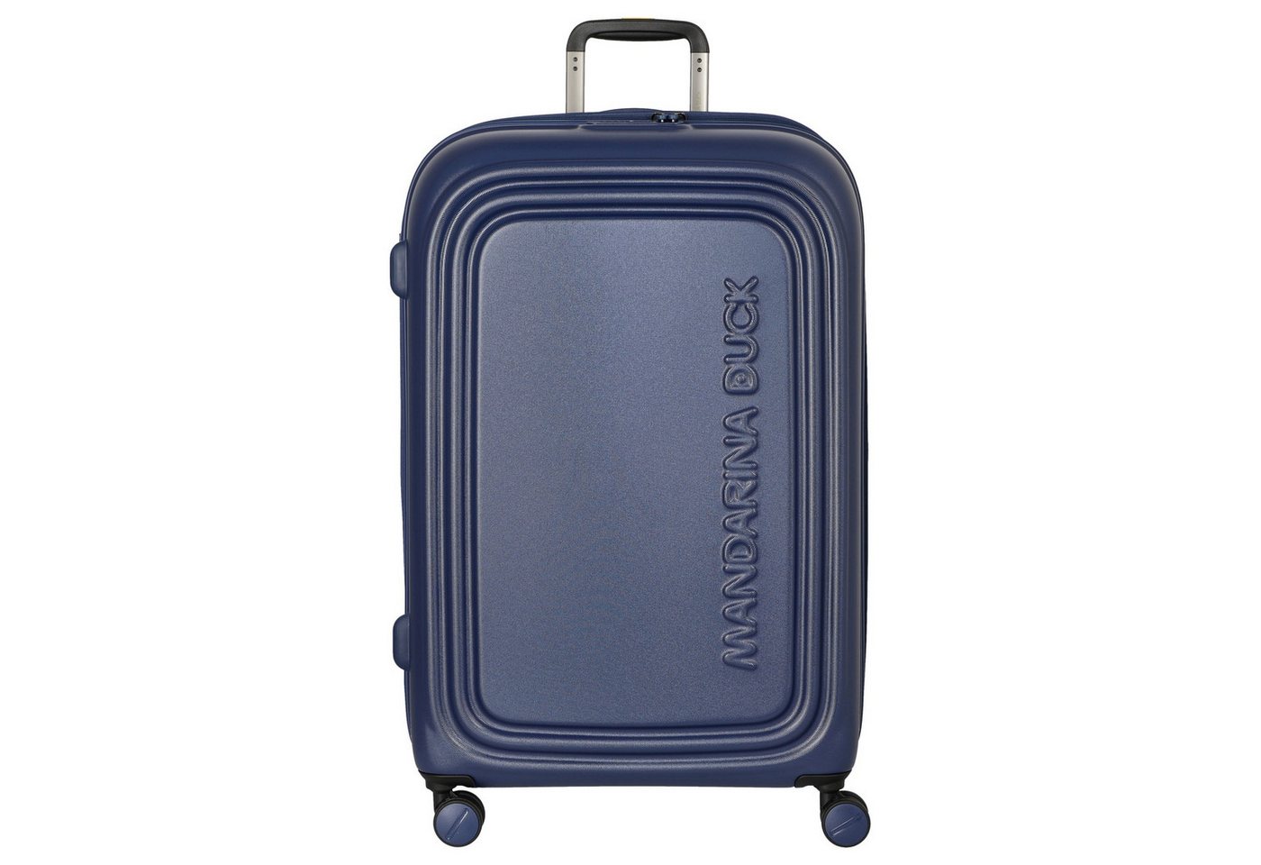 Mandarina Duck Koffer Logoduck+ - 4-Rollen-Trolley 74 cm L erw. (deep blue), 4 Rollen Rollen von Mandarina Duck
