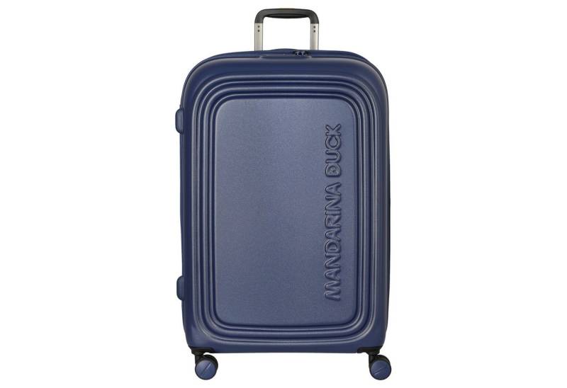 Mandarina Duck Koffer Logoduck+ - 4-Rollen-Trolley 74 cm L erw. (deep blue), 4 Rollen Rollen von Mandarina Duck