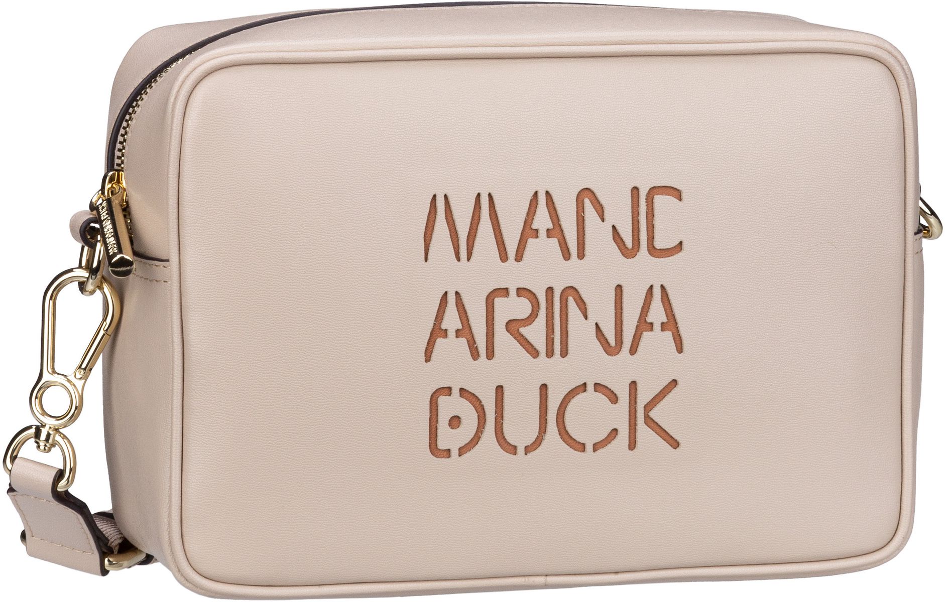 Mandarina Duck Lady Duck Camera Case OHT03  in Beige (3.2 Liter), Umhängetasche von Mandarina Duck