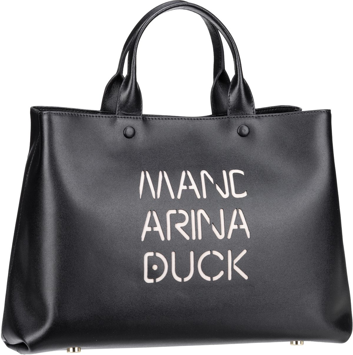 Mandarina Duck Lady Duck Tote OHT01  in Schwarz (10.5 Liter), Handtasche von Mandarina Duck