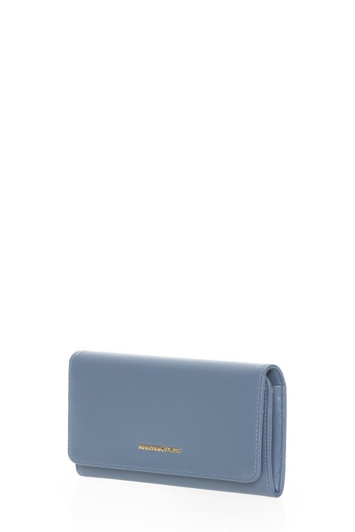 Mandarina Duck - Langbörse Luna Wallet Waterfall Hellblau von Mandarina Duck