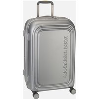 Mandarina Duck - Logoduck + Trolley Medium Exp Silver - Koffer  , 70,5 - 87,5 l von Mandarina Duck