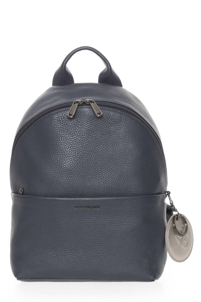 Mandarina Duck - MELLOW LEATHER BACKPACK DRESS BLUE von Mandarina Duck