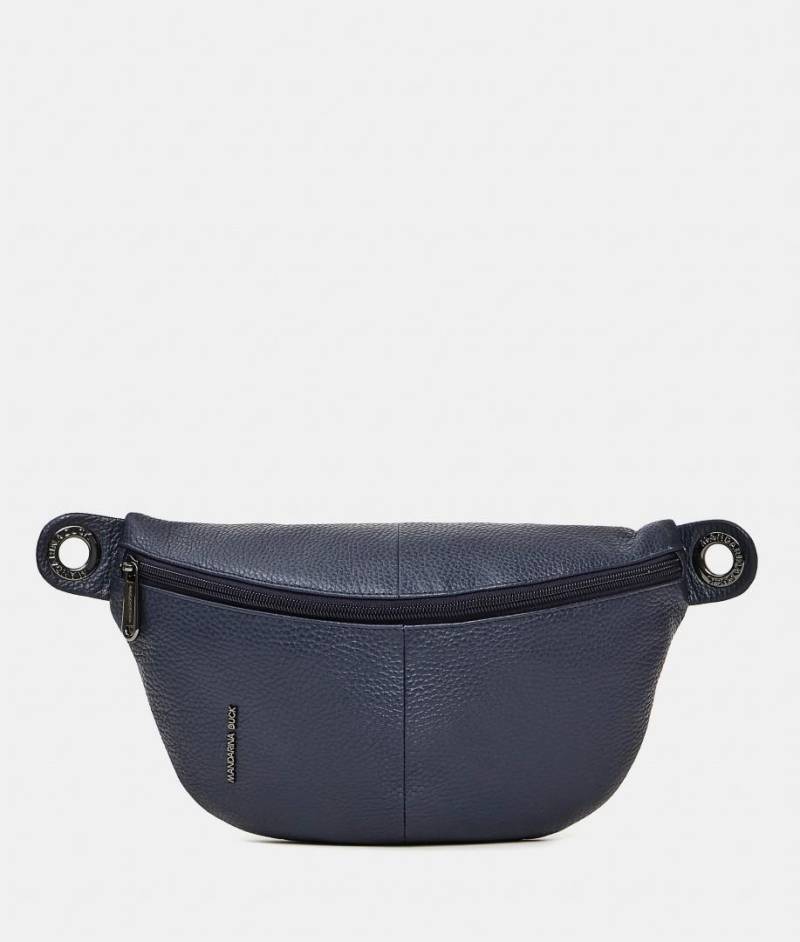 Mandarina Duck - MELLOW LEATHER BUM BAG DRESS BLUE von Mandarina Duck
