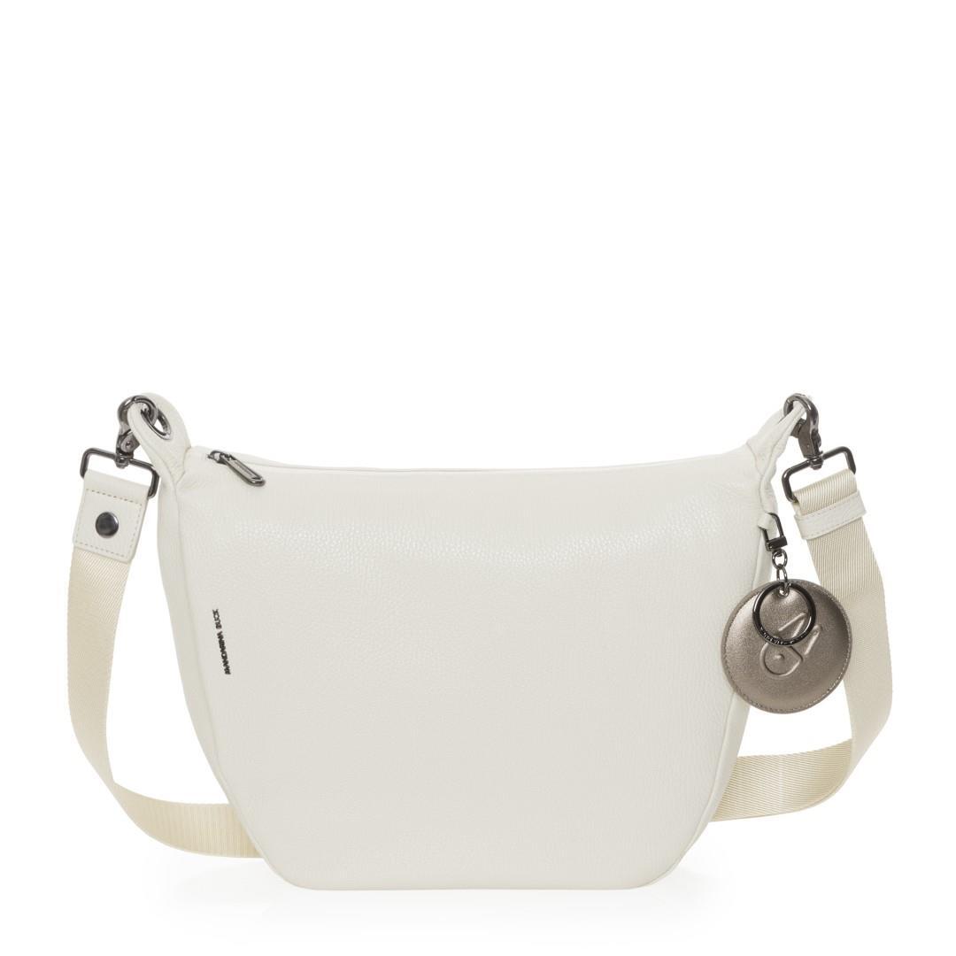 Mandarina Duck - MELLOW LEATHER Crossbag Crossover Optical White Weiß von Mandarina Duck