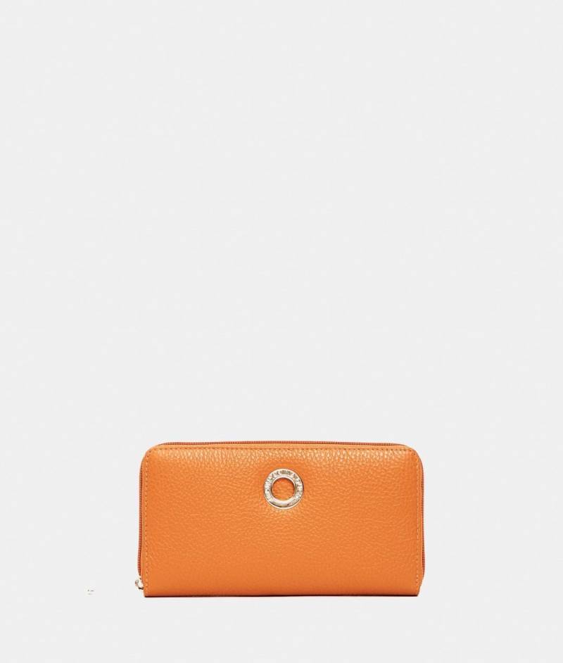 Mandarina Duck - MELLOW LEATHER Langbörse Mellow Leather Wallet Marmalade von Mandarina Duck