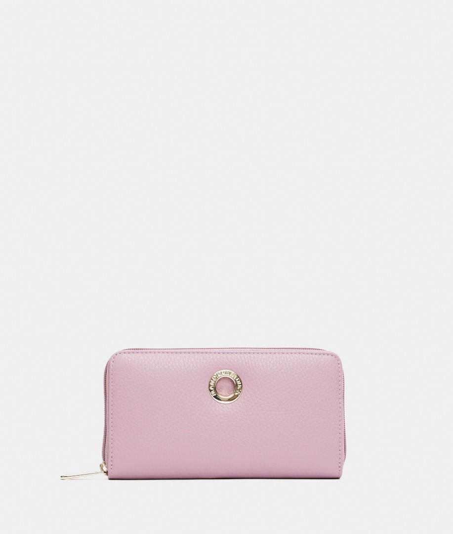 Mandarina Duck - MELLOW LEATHER Rv-Börse Mellow Leather Wallet Lilac Rose A15 lilac rose von Mandarina Duck