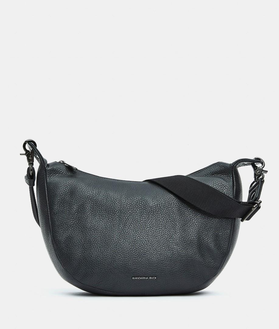Mandarina Duck - MELLOW LEATHER Tasche Mellow Leather Hobo Nero von Mandarina Duck