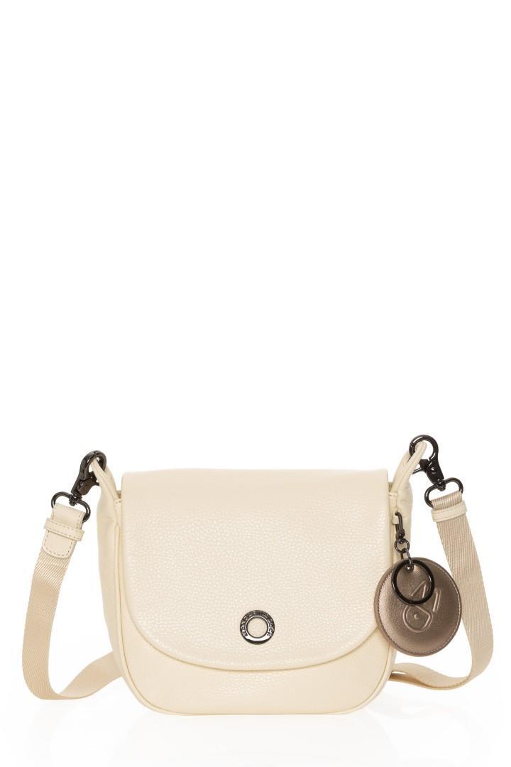Mandarina Duck - MELLOW LEATHER Üb-Handtasche Mellow Leather Crossover Macadamia Sand von Mandarina Duck
