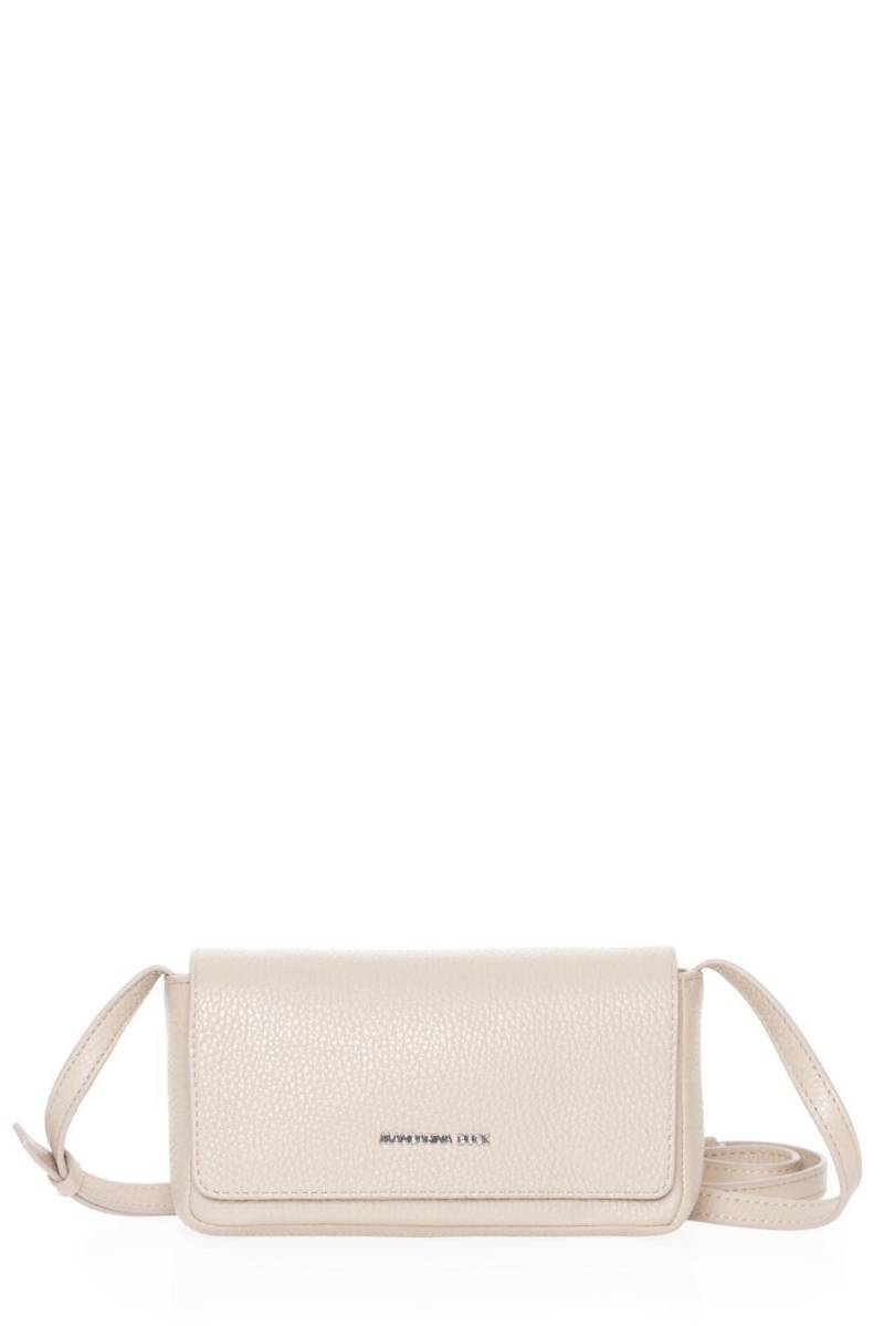 Mandarina Duck - MELLOW LEATHER Üb-Handtasche Mellow Leather Crossover Warm Taupe Taupe von Mandarina Duck