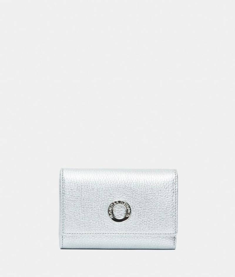 Mandarina Duck - MELLOW METAL Portemonnaie Mellow Metal Wallet Silver Silber von Mandarina Duck