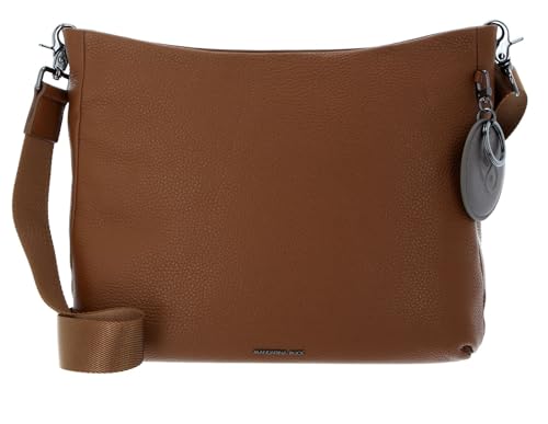 Mandarina Duck Damen Mellow Leather Schultertasche, Indian Tan, 34x31x8 (L x H W) EU von Mandarina Duck