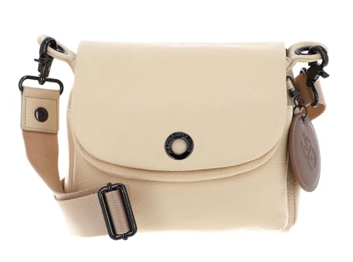 Mandarina Duck Mellow Leather Crossover Bag Macadamia von Mandarina Duck
