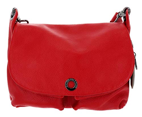 Mandarina Duck Mellow Leather Hunting Bag Flame Scarlet von Mandarina Duck